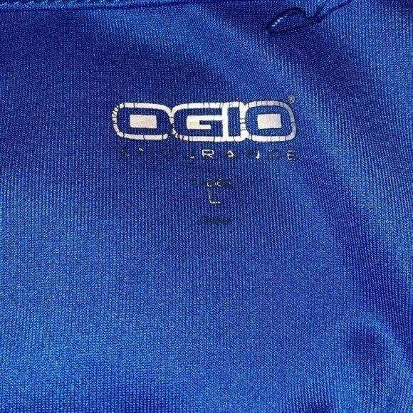 Ogio Endurance Blue Jacket L Polyester/Spandex Womens Full-Zip Performance Hoodi - Picture 3 of 14